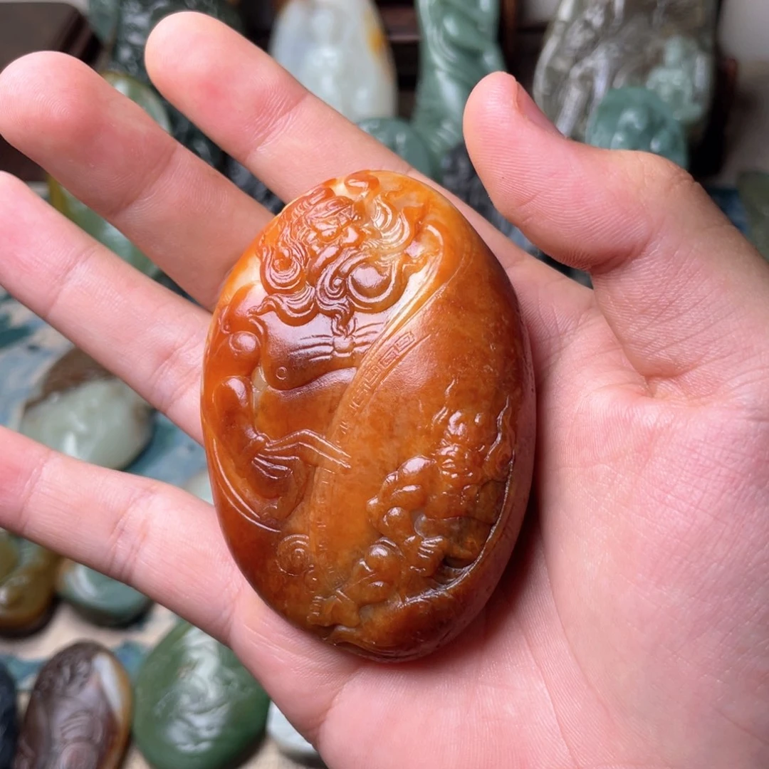 和田玉未镶嵌挂件钟馗