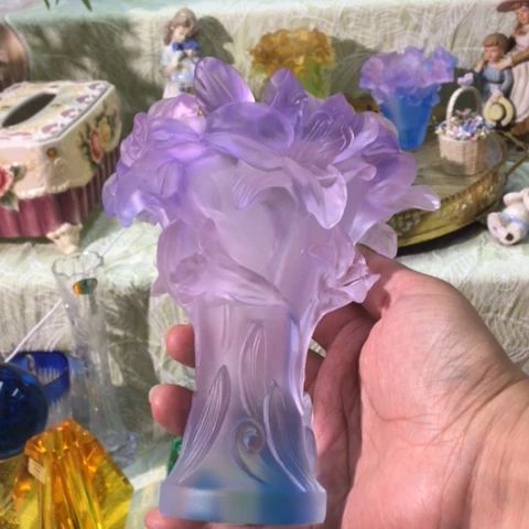 有机玻璃微瑕古法琉璃默认气泡
