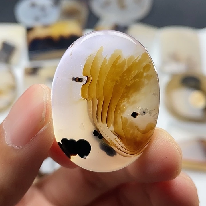 玛瑙/玉髓未镶嵌颈饰