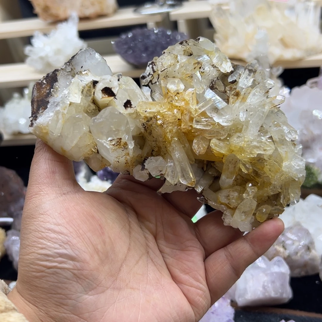 珠宝半成品水晶未镶嵌