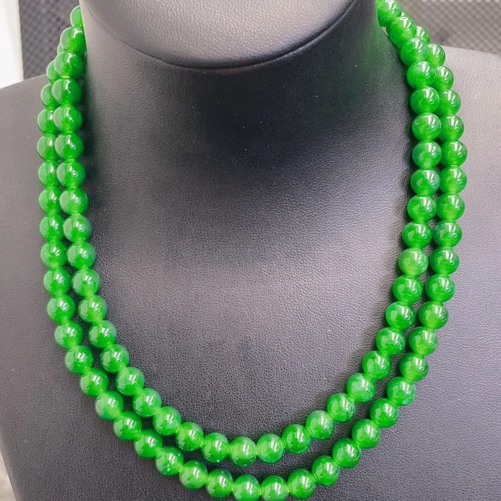 颈饰未镶嵌翡翠A货卡8