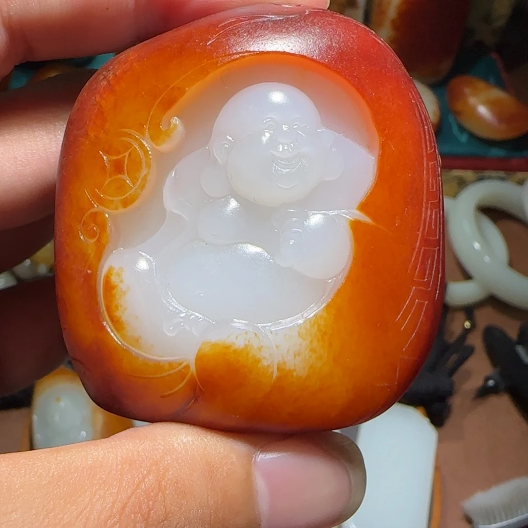 *****和田玉未镶嵌颈饰