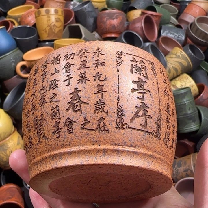 茶杯紫砂全手工紫砂