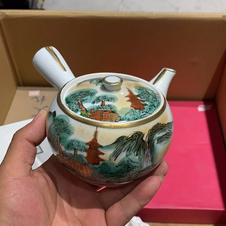 日本九谷壶大漏油