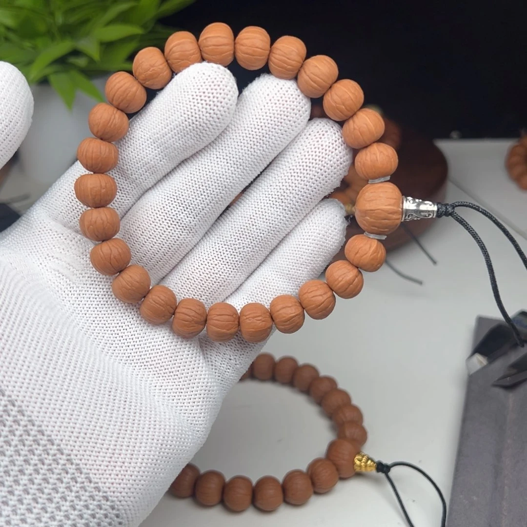 郎***宇猴头核桃手串11大➕矮桩南瓜精卡三维同尺