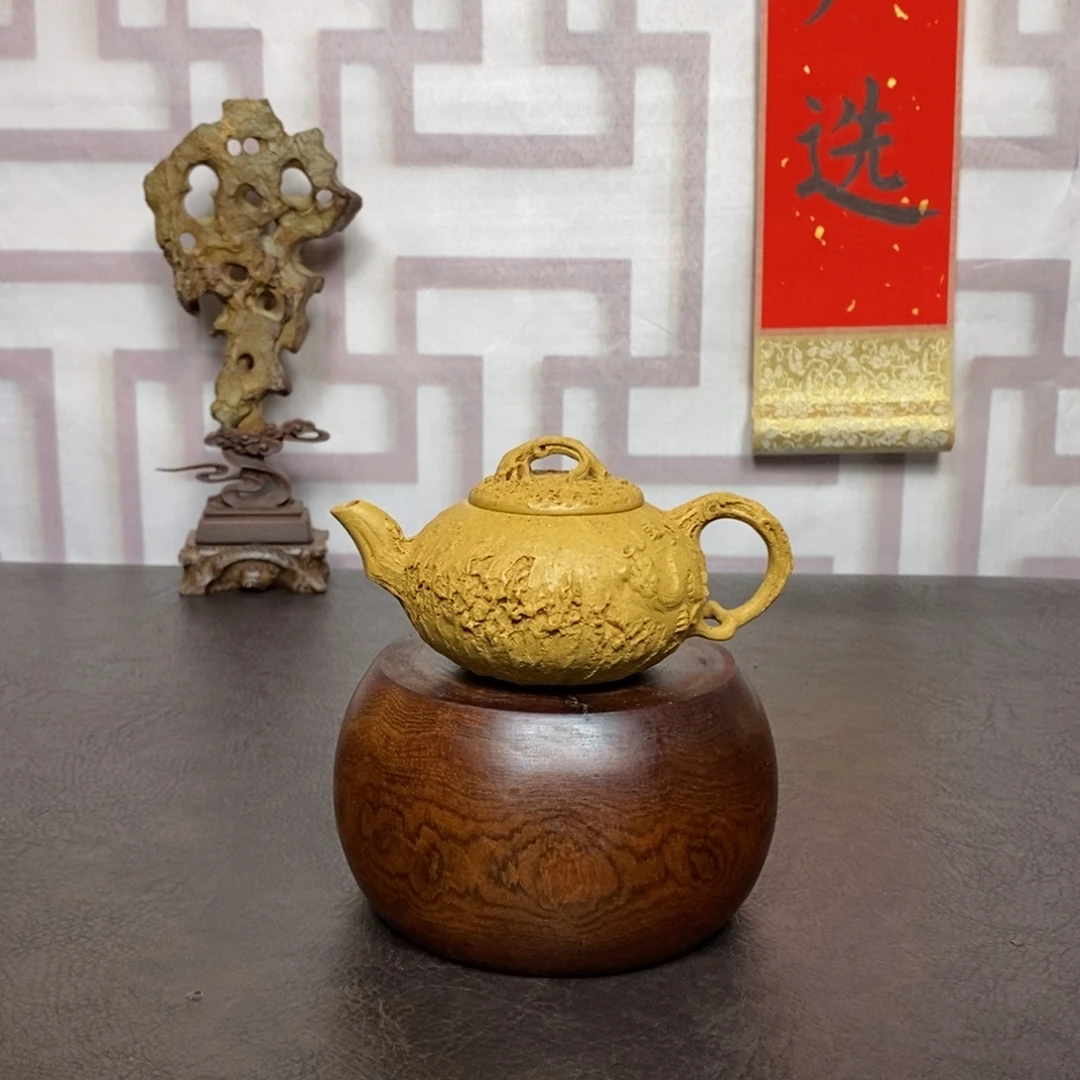 茶壶紫砂紫砂茶具老段隐龙供春
