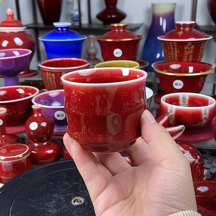 陶瓷景德镇名陶坊原矿郎红