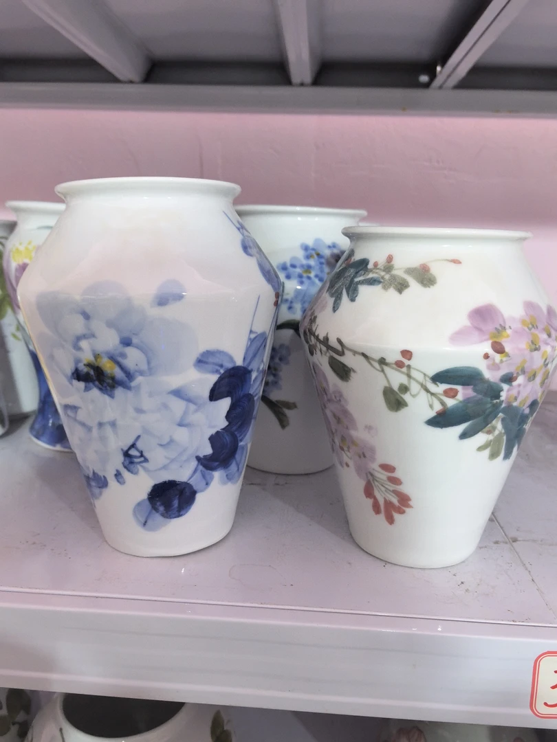 景德镇花瓶19号不指定花色