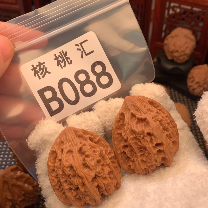 文玩核桃吊坠狼牙40