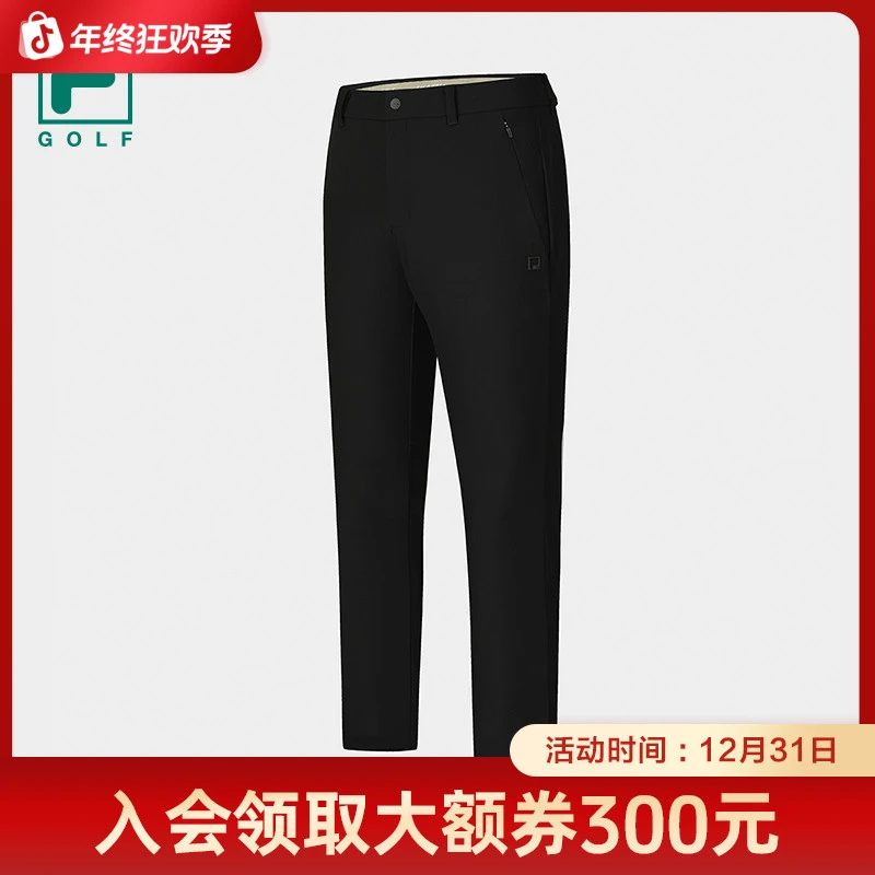 FILA斐乐高尔夫长裤男款商务休闲直筒裤A11M535601F