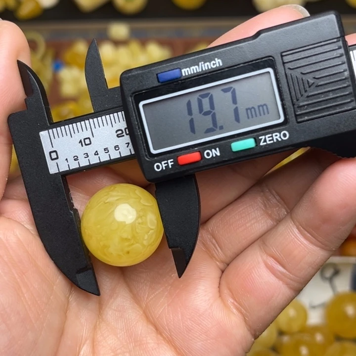 蜜蜡未镶嵌珠宝奇石天然蜜蜡散珠微瑕一粒199