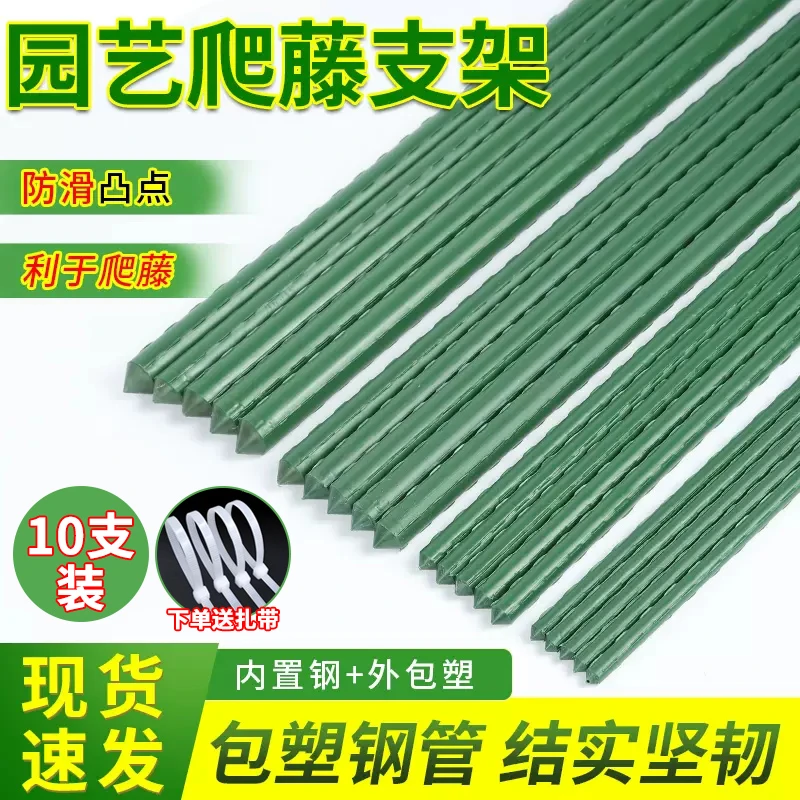 爬藤架花架钢管月季豆角西红柿黄瓜园艺固定杆葡萄植物专用支撑架