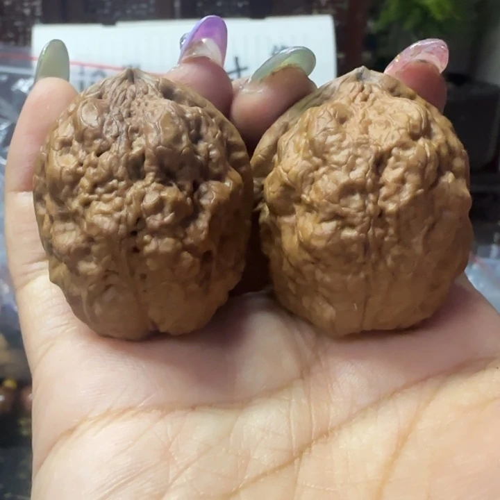 文玩核桃把件狮子疙瘩包