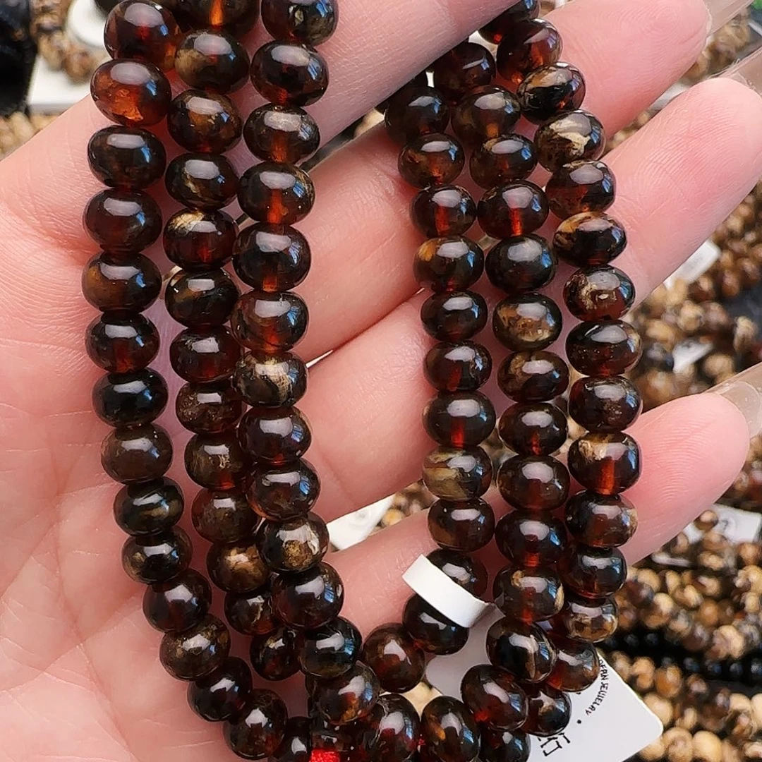 琥珀未镶嵌手链抚顺琥珀