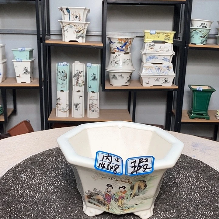 紫砂的花盆很漂亮20