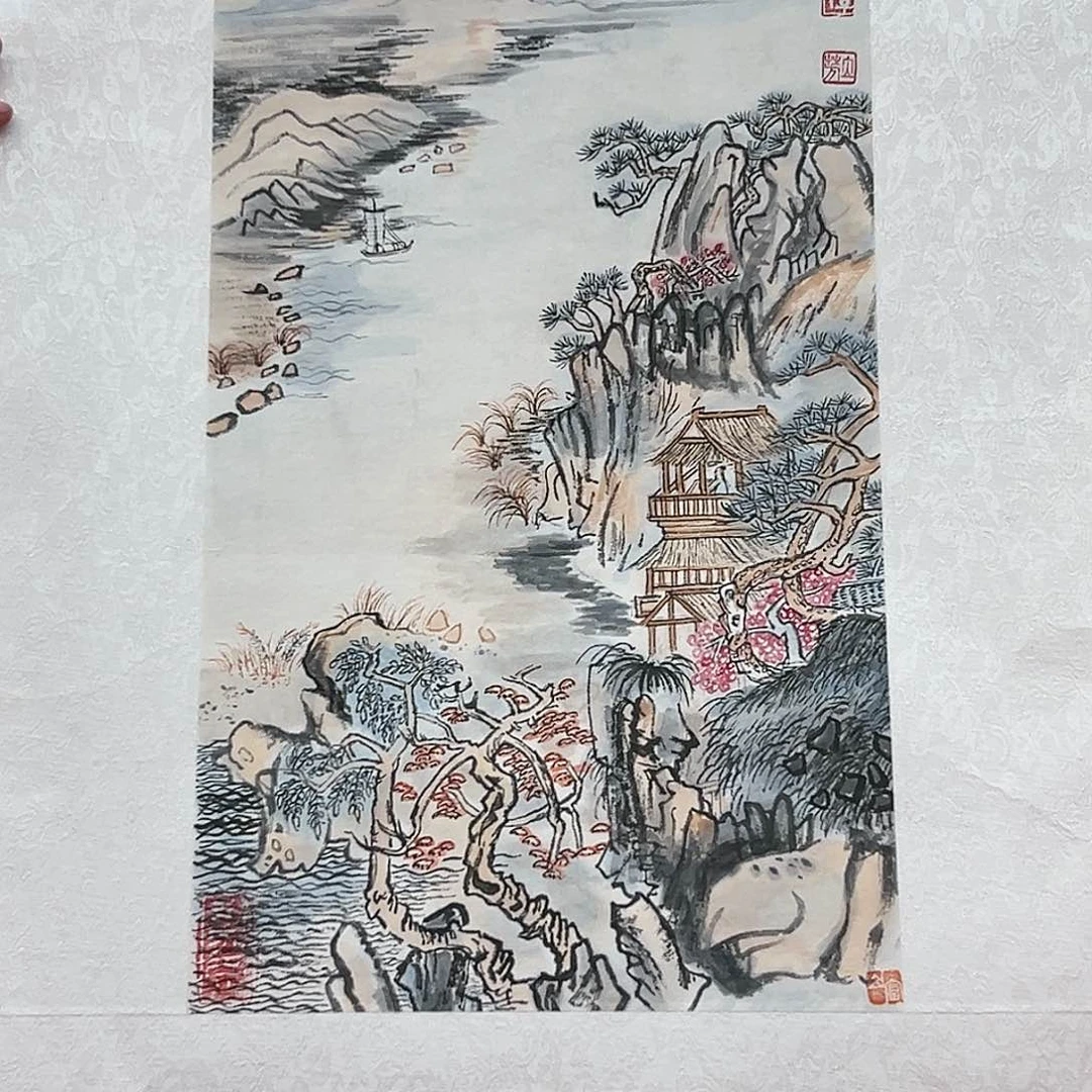 国画孙立芳展览原作