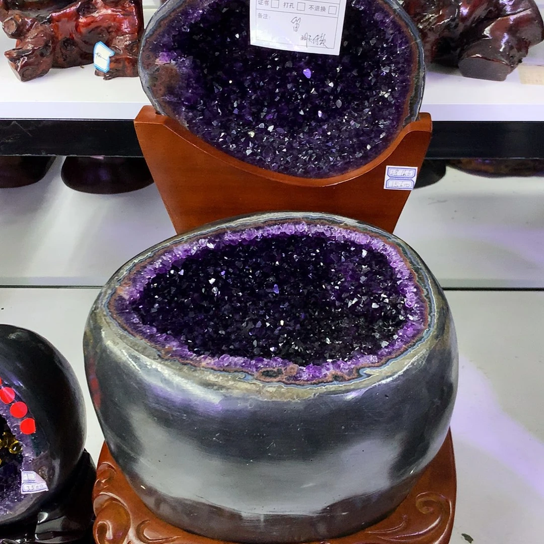 大型摆件（非配饰）水晶未镶嵌朱