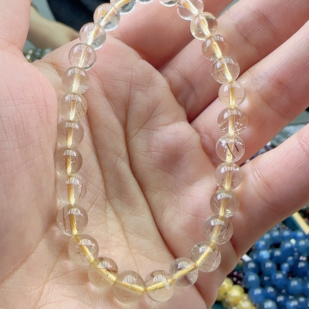 水晶手链未镶嵌手串