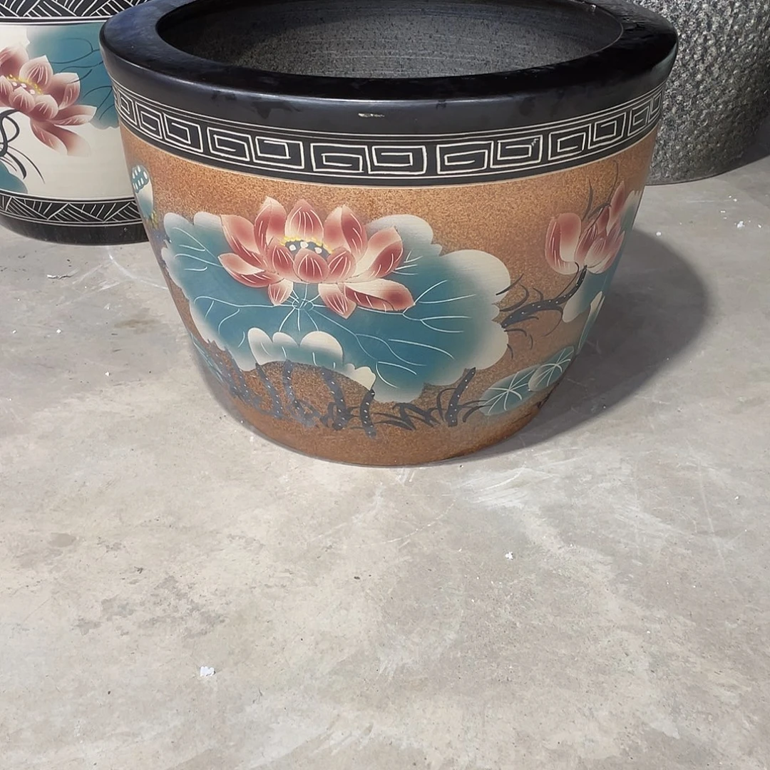金***造缸瓷器瓷器80高度55瓷器陶瓷