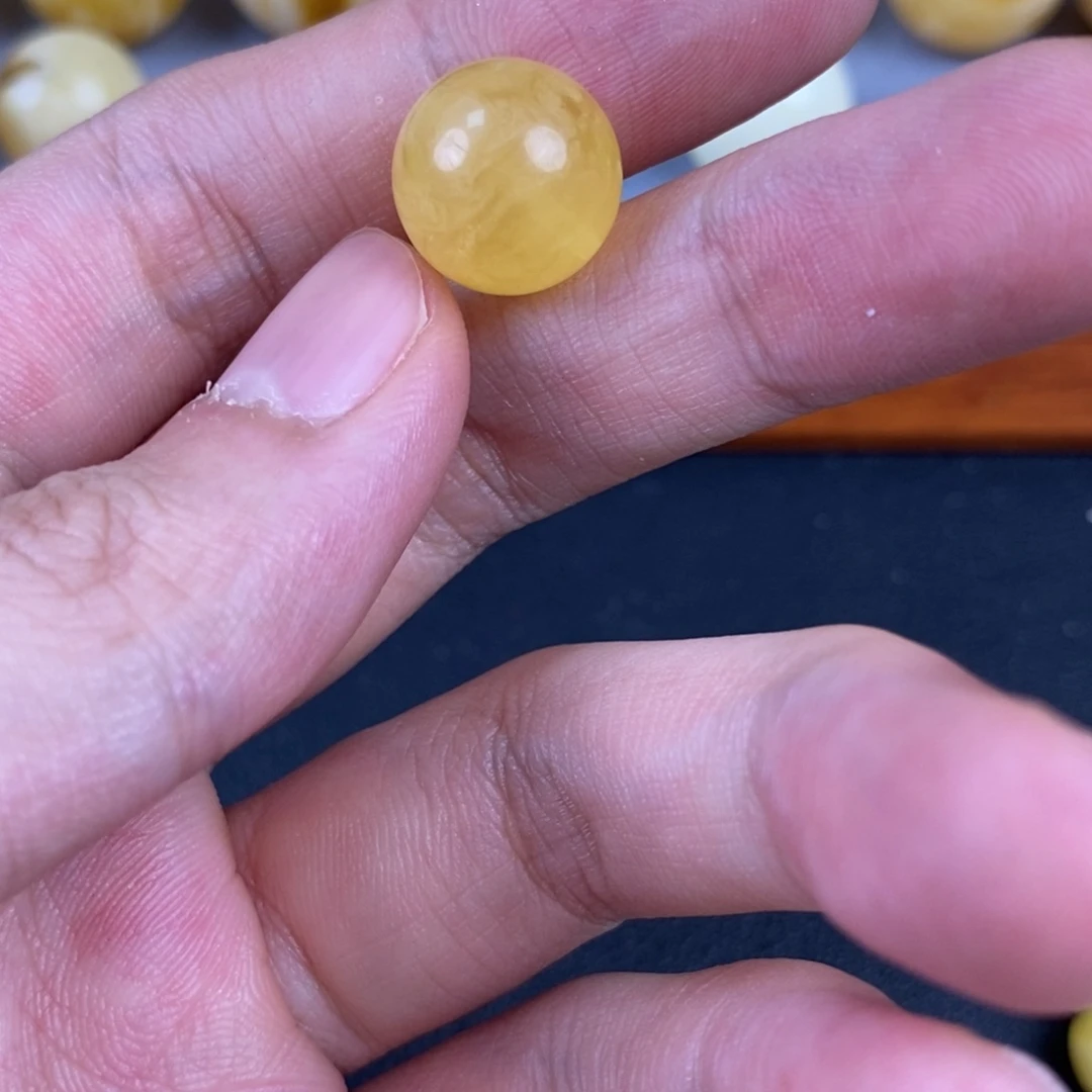 琥珀未镶嵌裸石微瑕13