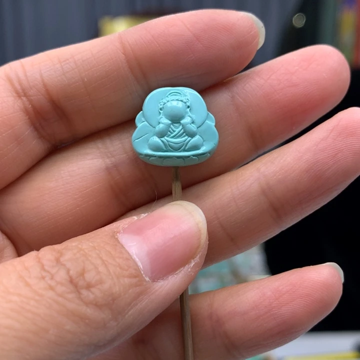 绿松石未镶嵌配饰