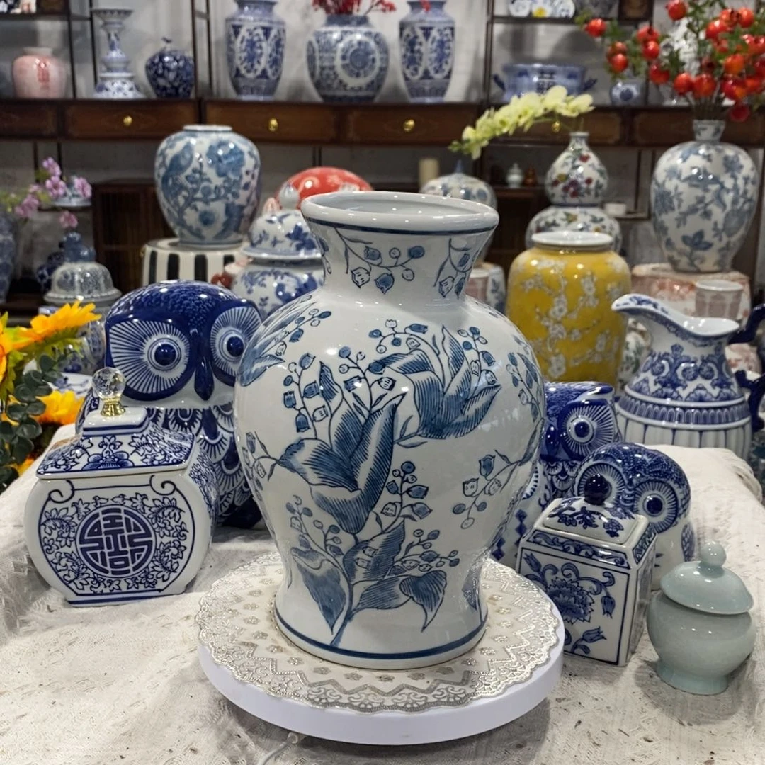 【闪购商品】摆件石榴花瓶摆件……