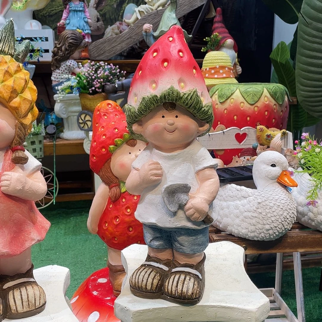 摆件花园摆件红红火火