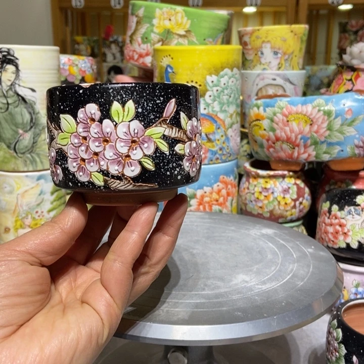 景德镇艺术手绘作品