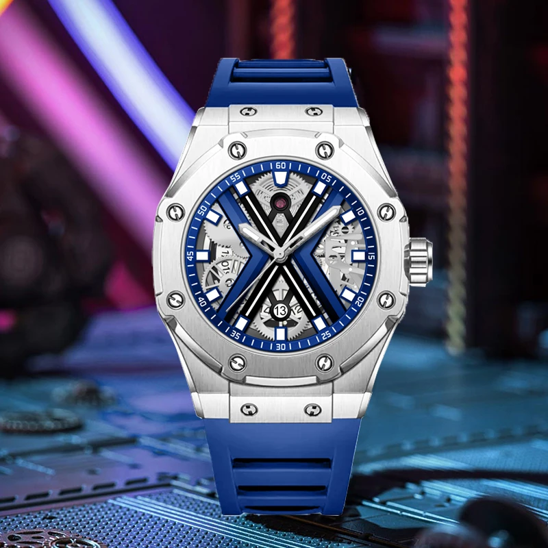 男士高档时尚防水多功能潮流个性经典夜光复古创意手表