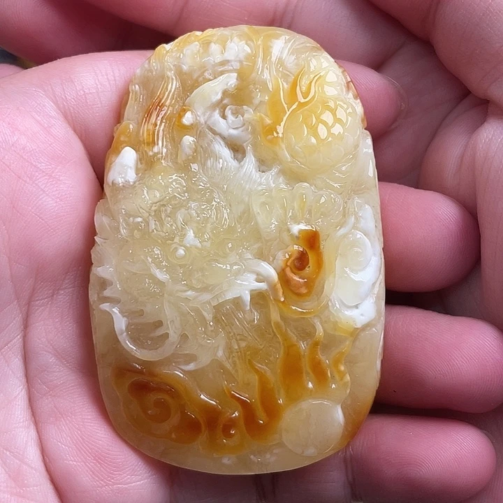 未镶嵌吊坠(不含链)琥珀