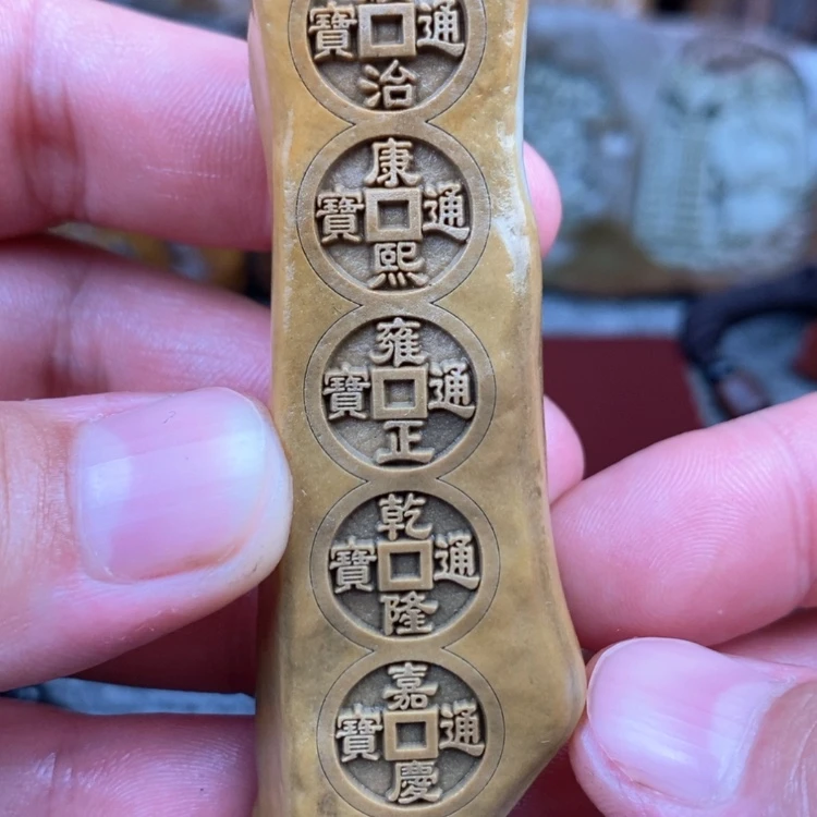 【闪购商品】原石雕刻手把件