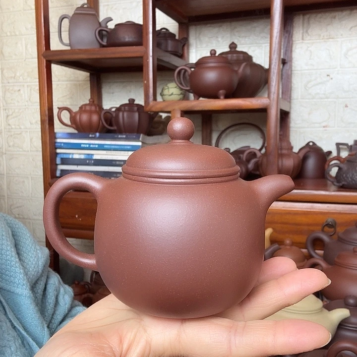 《***》茶壶紫砂鲍尊300cc底槽清精工半手工