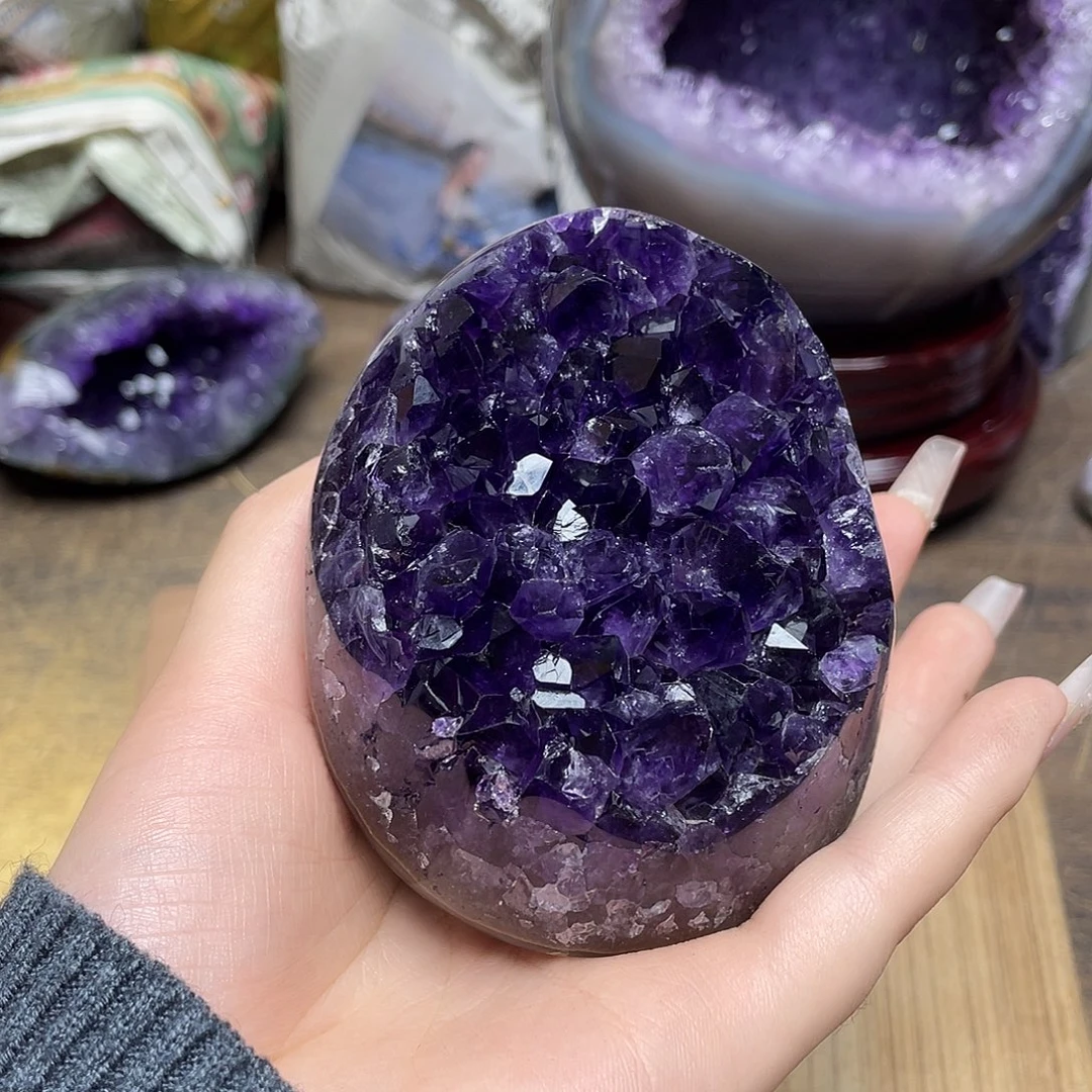 大型摆件（非配饰）紫晶未镶嵌