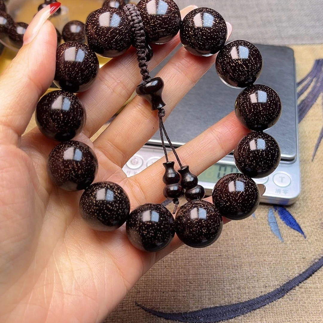 檀香紫檀（小叶紫檀）1.8 13颗爆星