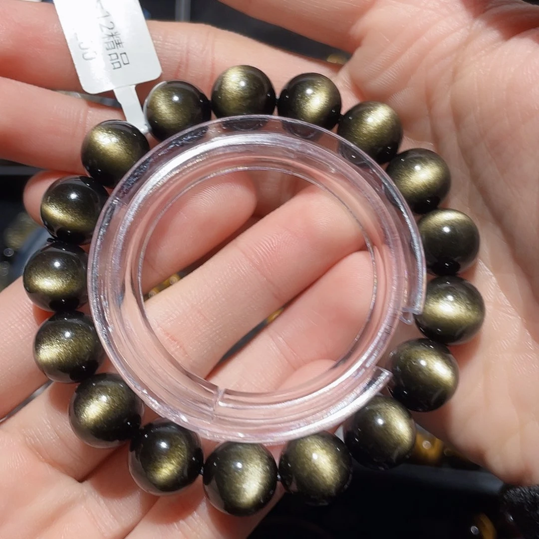 黑曜岩手链未镶嵌香***淋