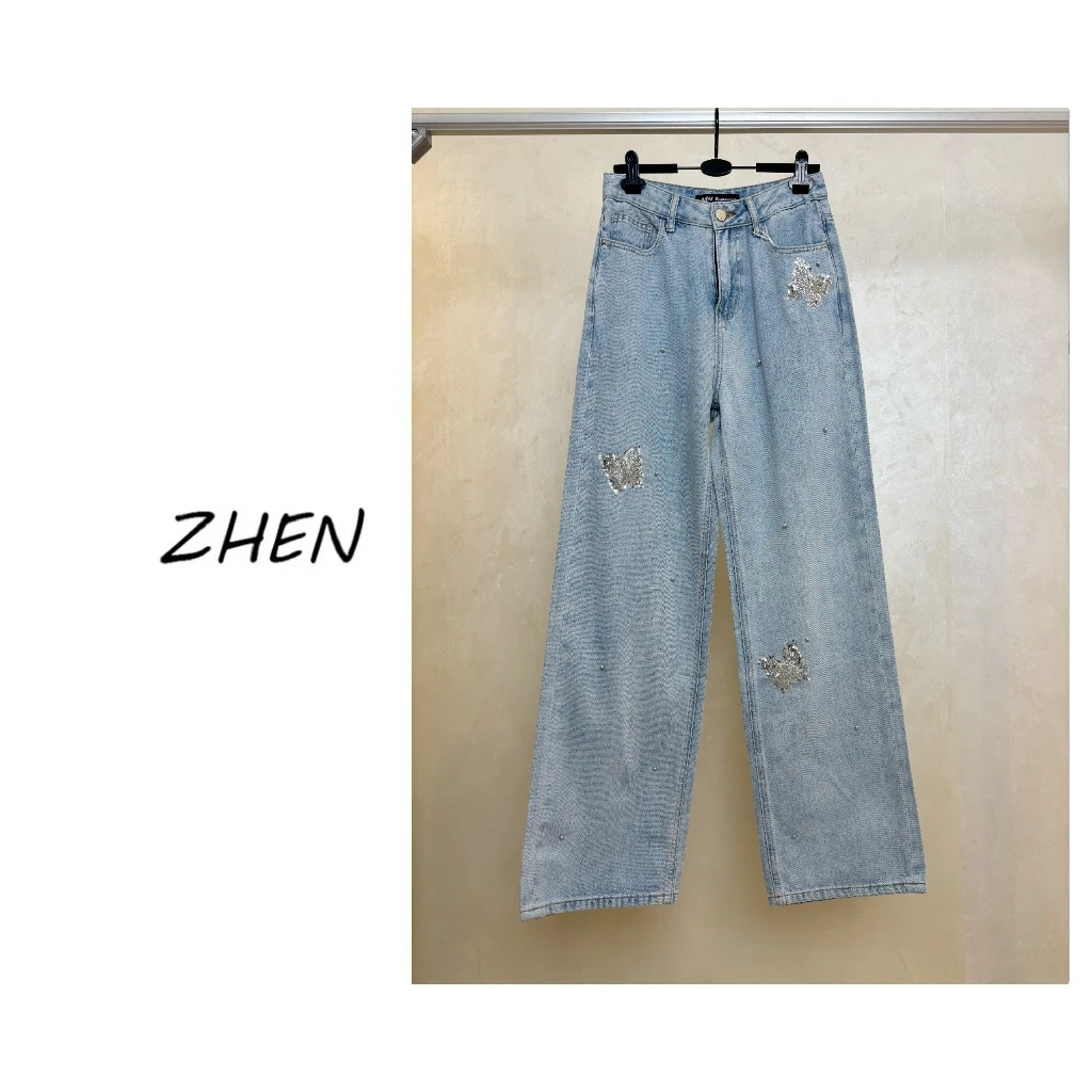 【ZHEN】25Y00174 2025经典休闲裤直筒显瘦小众设计师款