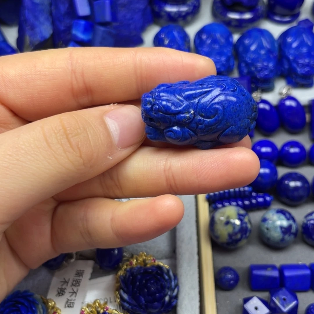 青金石貔貅未镶嵌