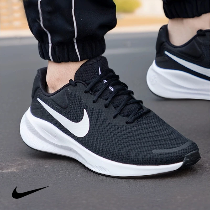 NIKE/耐克男鞋子正品2025春季新款男士缓震运动鞋网面透气跑步鞋