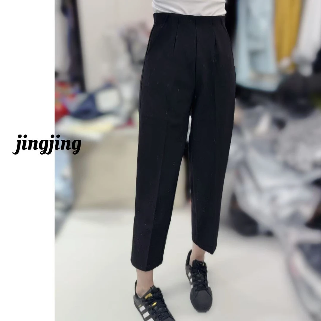 春季新款休闲百搭9分西裤（2822）