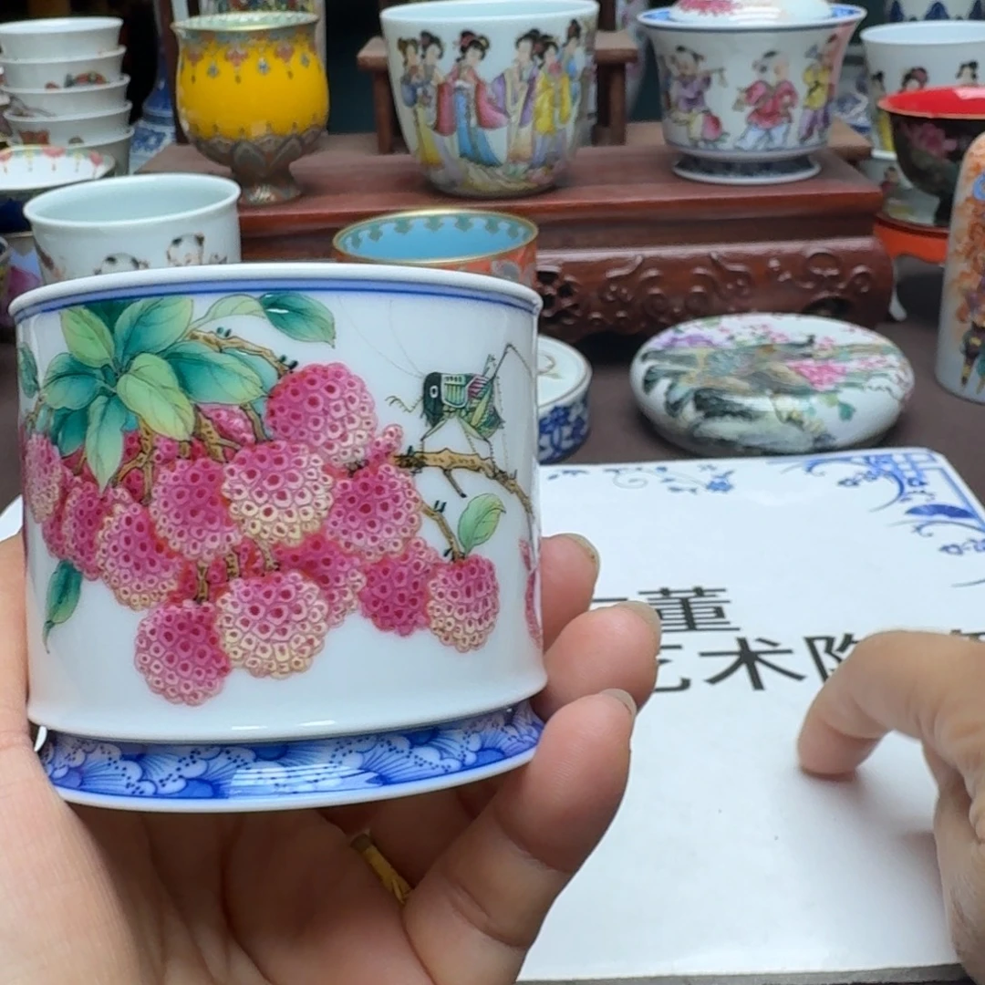 景德镇手工手绘展示