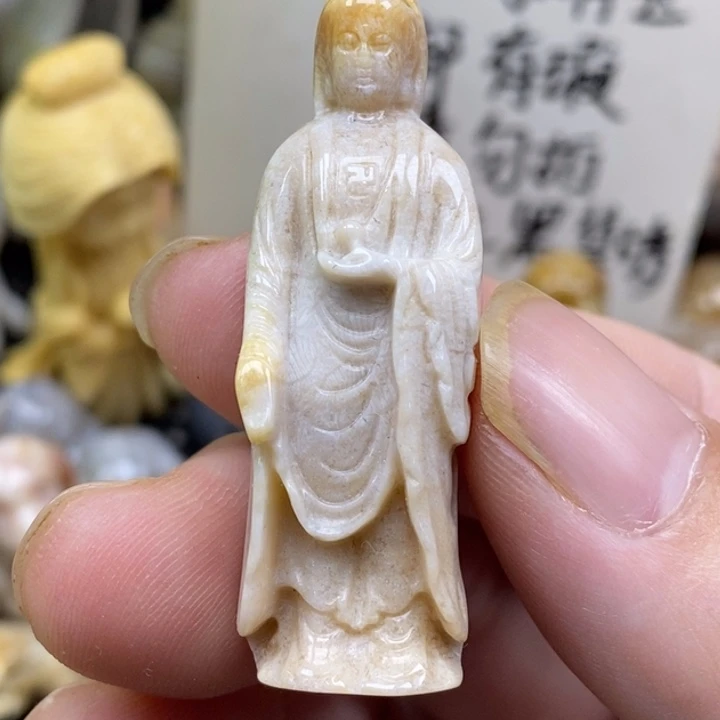 硅化珊瑚（珊瑚玉）未镶嵌颈饰