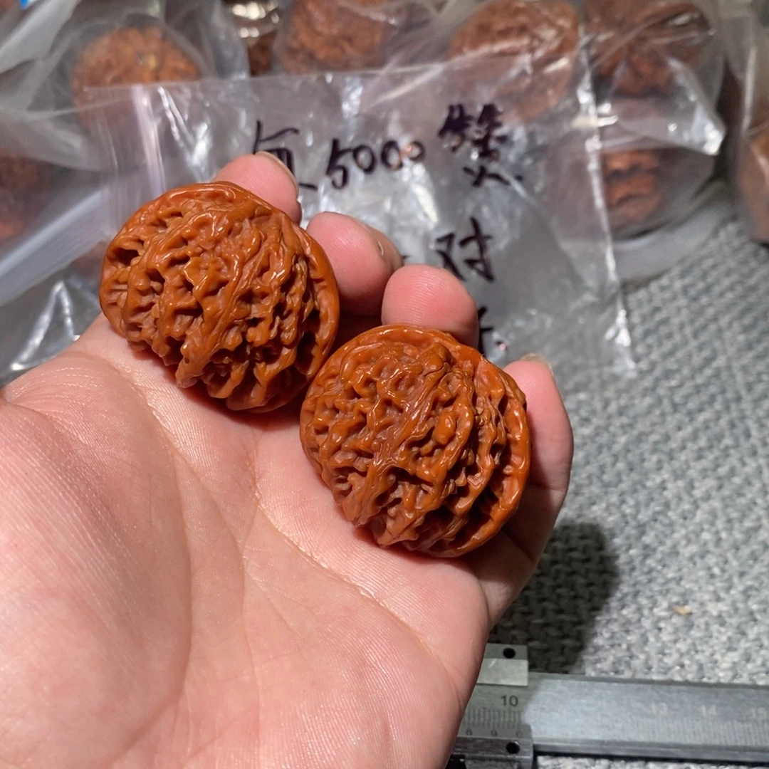 把件文玩核桃40苹果园30