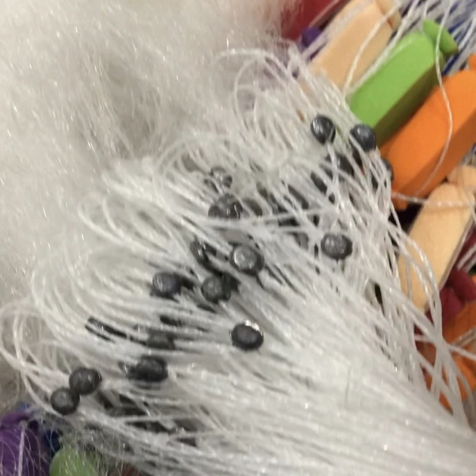 新品上市6分7分1指9分网眼15米长20米长的浮网捕鱼渔网鱼网捕鱼网