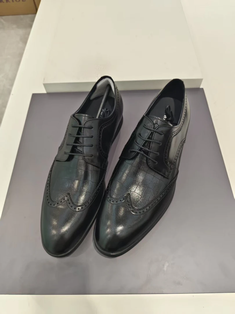 6号公拍链接  高端品牌真皮男鞋