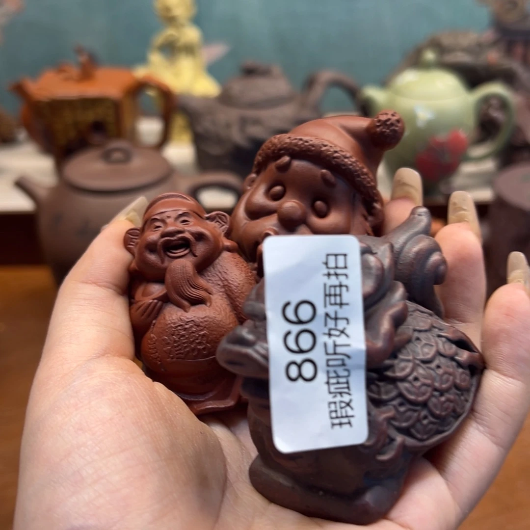紫砂雕宠小器高品