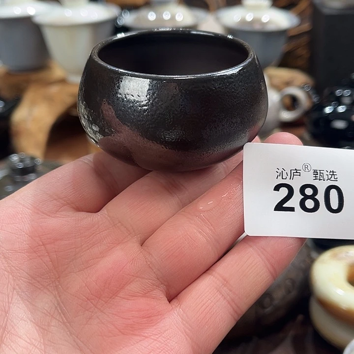 沁庐柴窑古法柴烧全手工茶具