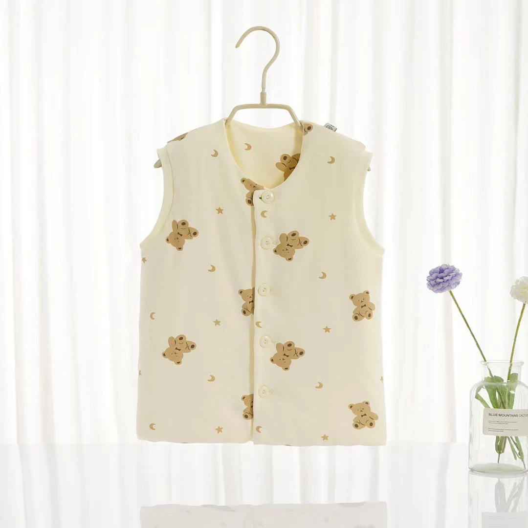 桑蚕丝加厚保暖可拆洗背心马甲春秋冬款