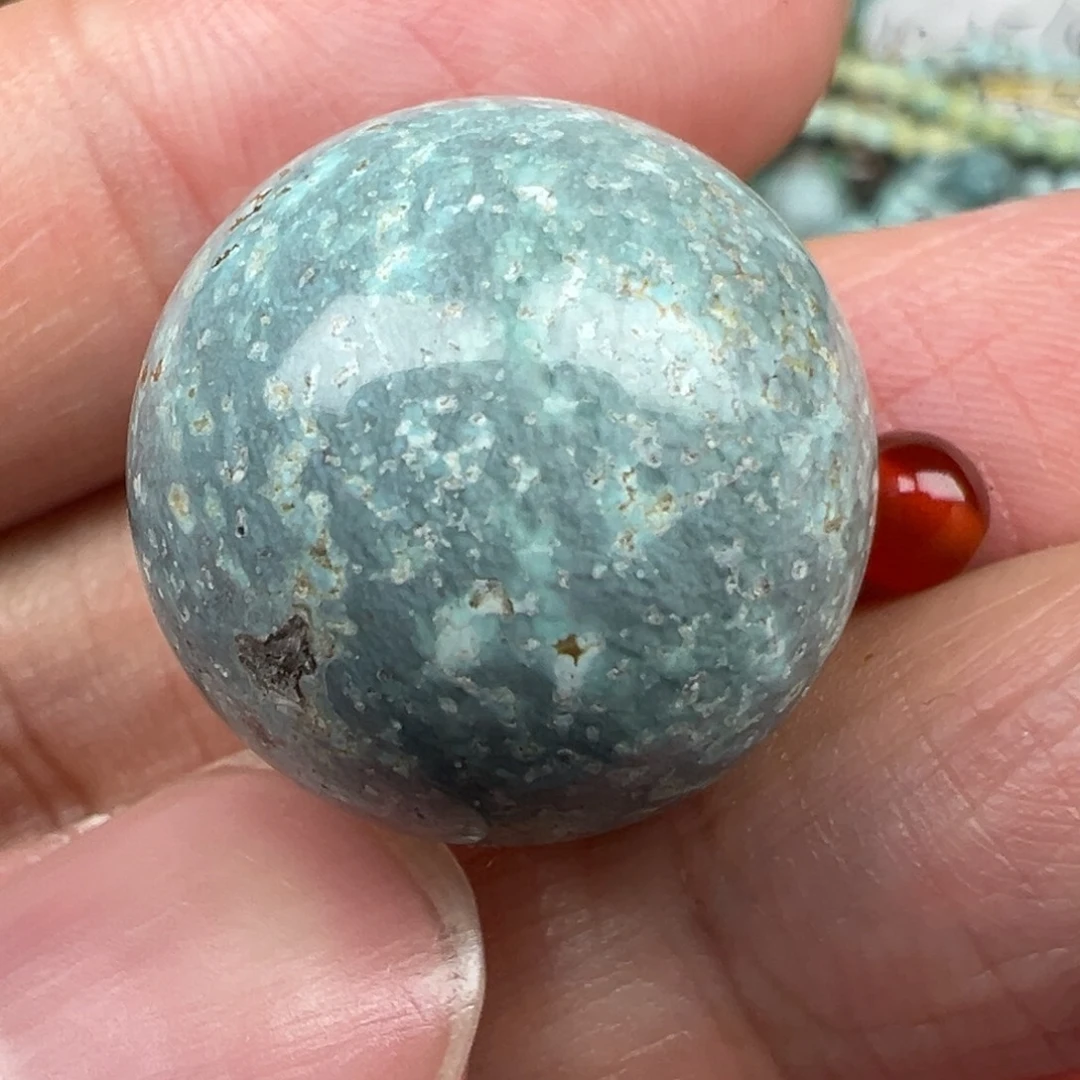 南红玛瑙配饰未镶嵌卡19.3