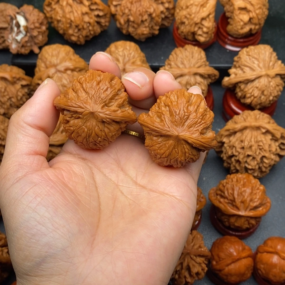 把件文玩核桃40磨盘