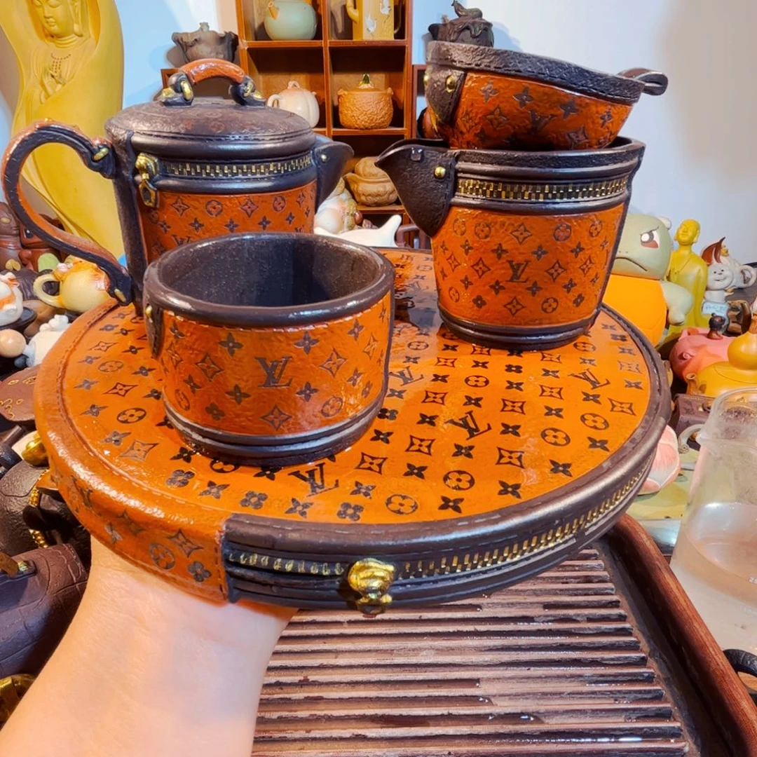 ʚ***ɞ紫砂茶叶盒纯手工制作过程就是